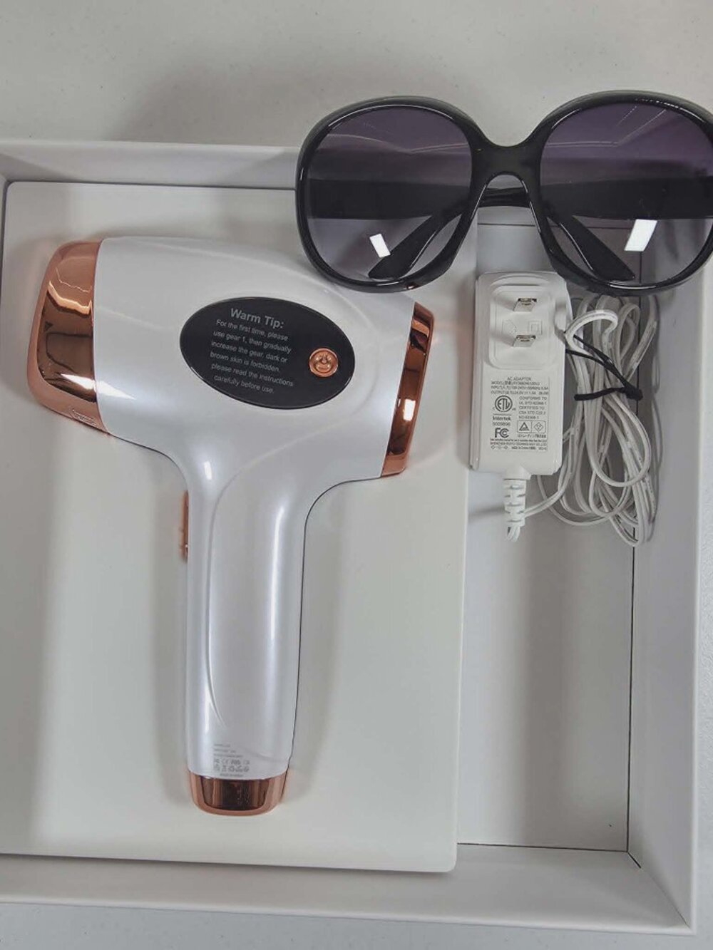 IPL HAIR REMOVAL DEVICE PERMANENT WOMEN MEN AI01 USED GREAT CONDITION